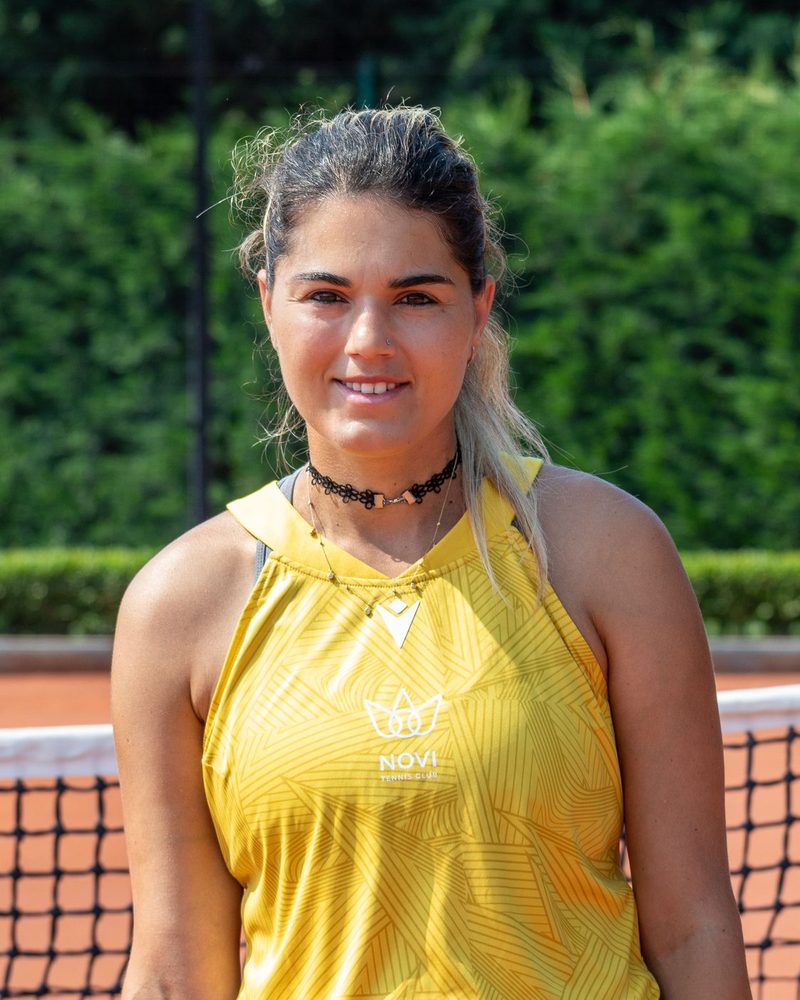 Мартина Гледачева — треньор по тенис в NOVI Tennis Club
